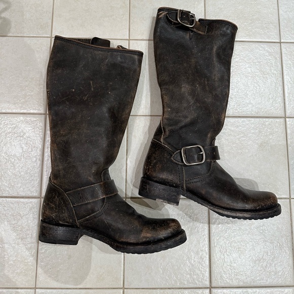 Frye Veronica Slouch Boots - Size 5.5 - Picture 8 of 10
